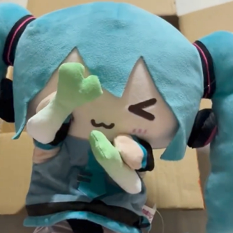 Anime Cosplay Miku - Genuine Hand Puppet Doll Miku Support