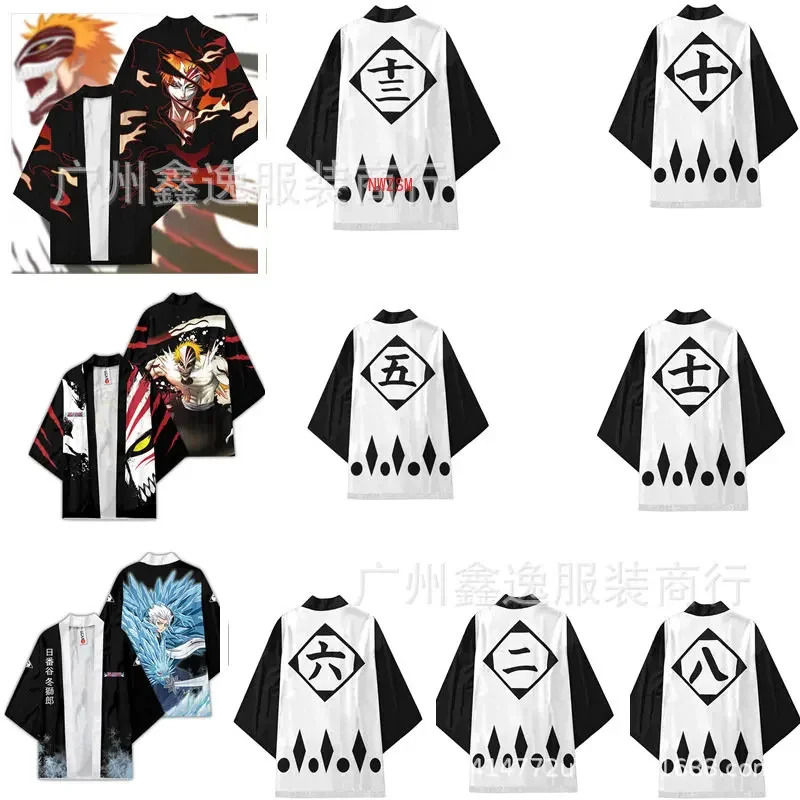 Bleach Captain Coat - Anime Bleach Gotei 13 Division Captain