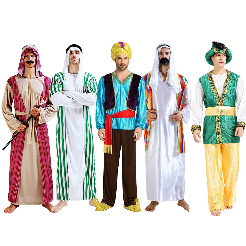 Men Cosplay Aladdin Lamp Genie - огляд і ціна Anime Cosplay India