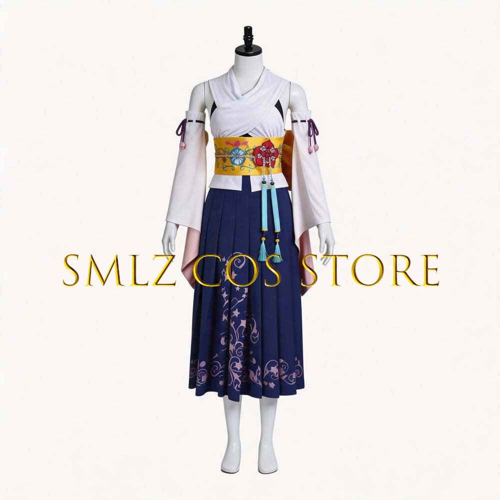 Smlz FFX Yuna Cosplay Anime FF - огляд і ціна Cosplay Anime Women