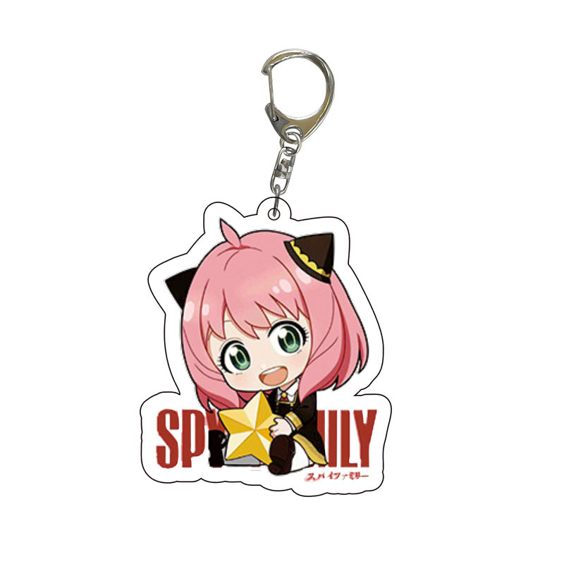 Spy x Family Acrylic Keychain  - огляд і ціна Anime Cosplay Anya