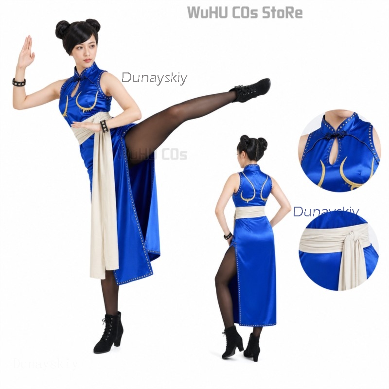 Adult Sexy Street Chun Li Cosp - огляд і ціна Live Action Anime Cosplay
