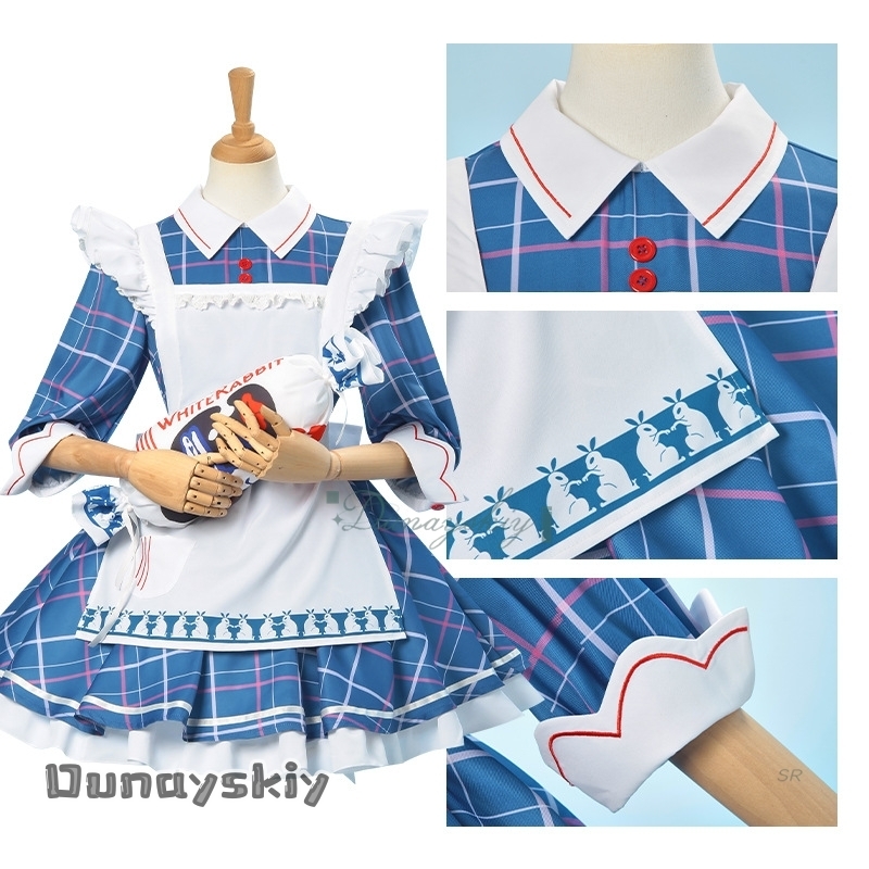 Amiya White Rabbit Uniform Cos - огляд і ціна Cosplay Anime Women