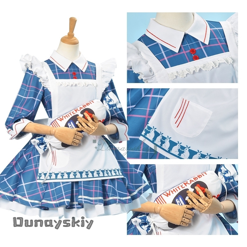 Amiya White Rabbit Uniform Cos - огляд і ціна Cosplay Anime Women