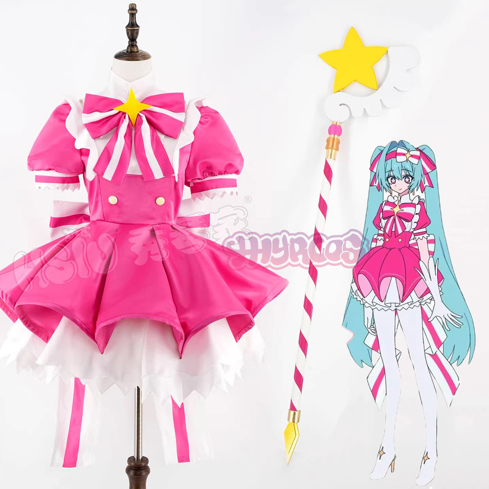 MMiku Retry Cosplay Costumes W - огляд і ціна Anime Cosplay Miku