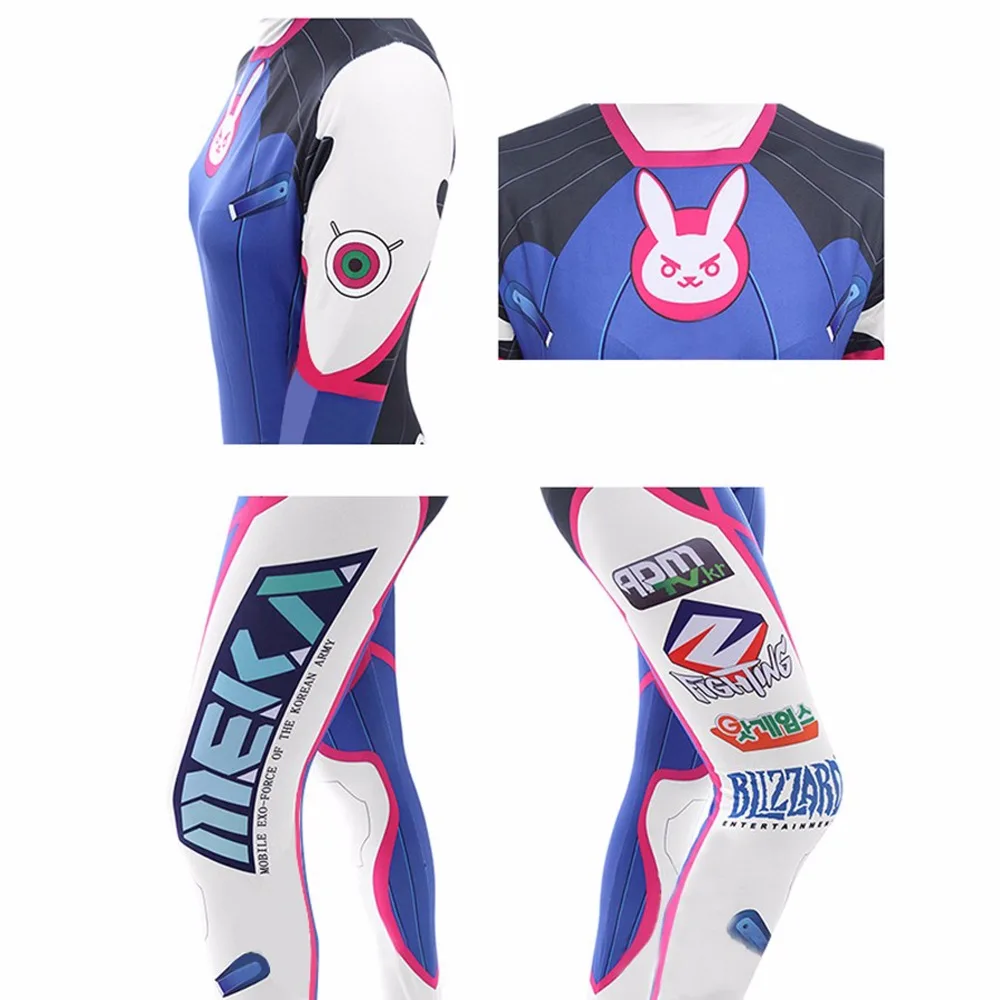 Game Overwatch Dva Cosplay Cos - огляд і ціна Anime Cosplay Tokyo Ghoul