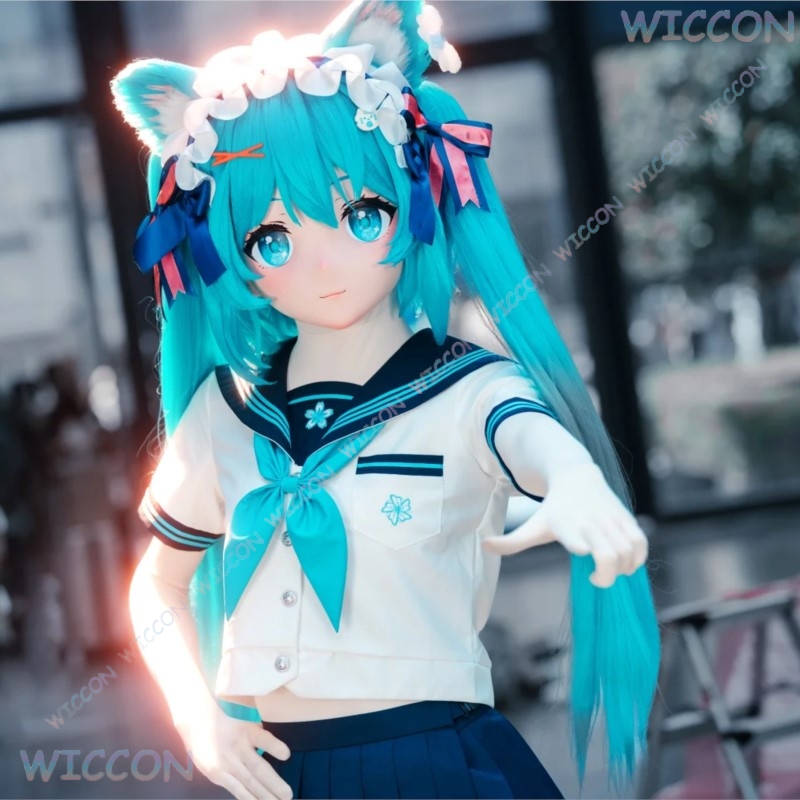 Kigurumi Female Face Mask Anim - огляд і ціна Anime Cosplay Diy