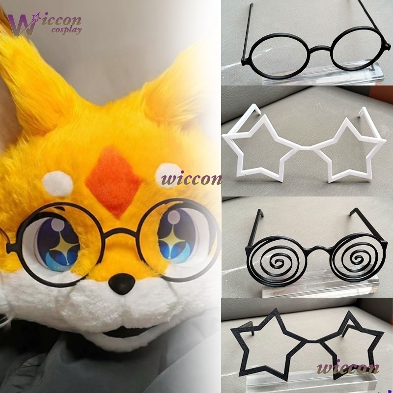 OHaYo 25cm Glasses Fursuit Acc - огляд і ціна Anime Cosplay Glasses